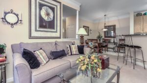 inside of apartment at Th Legends
