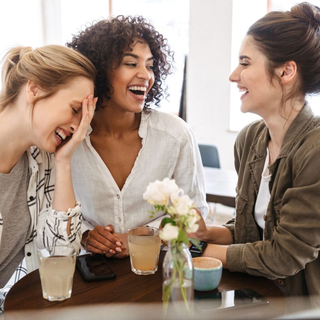 people smiling