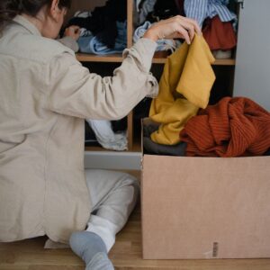 decluttering