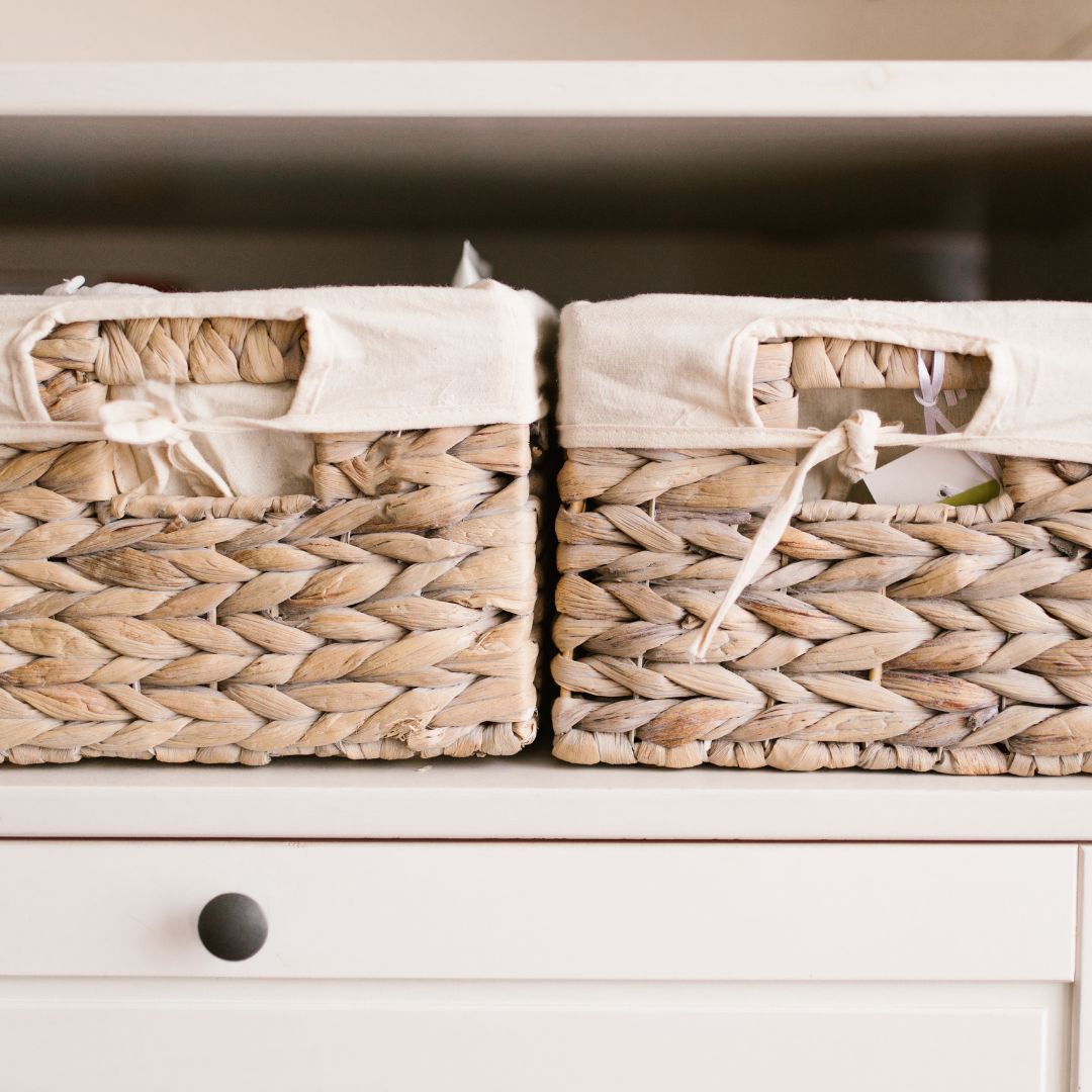 storage baskets