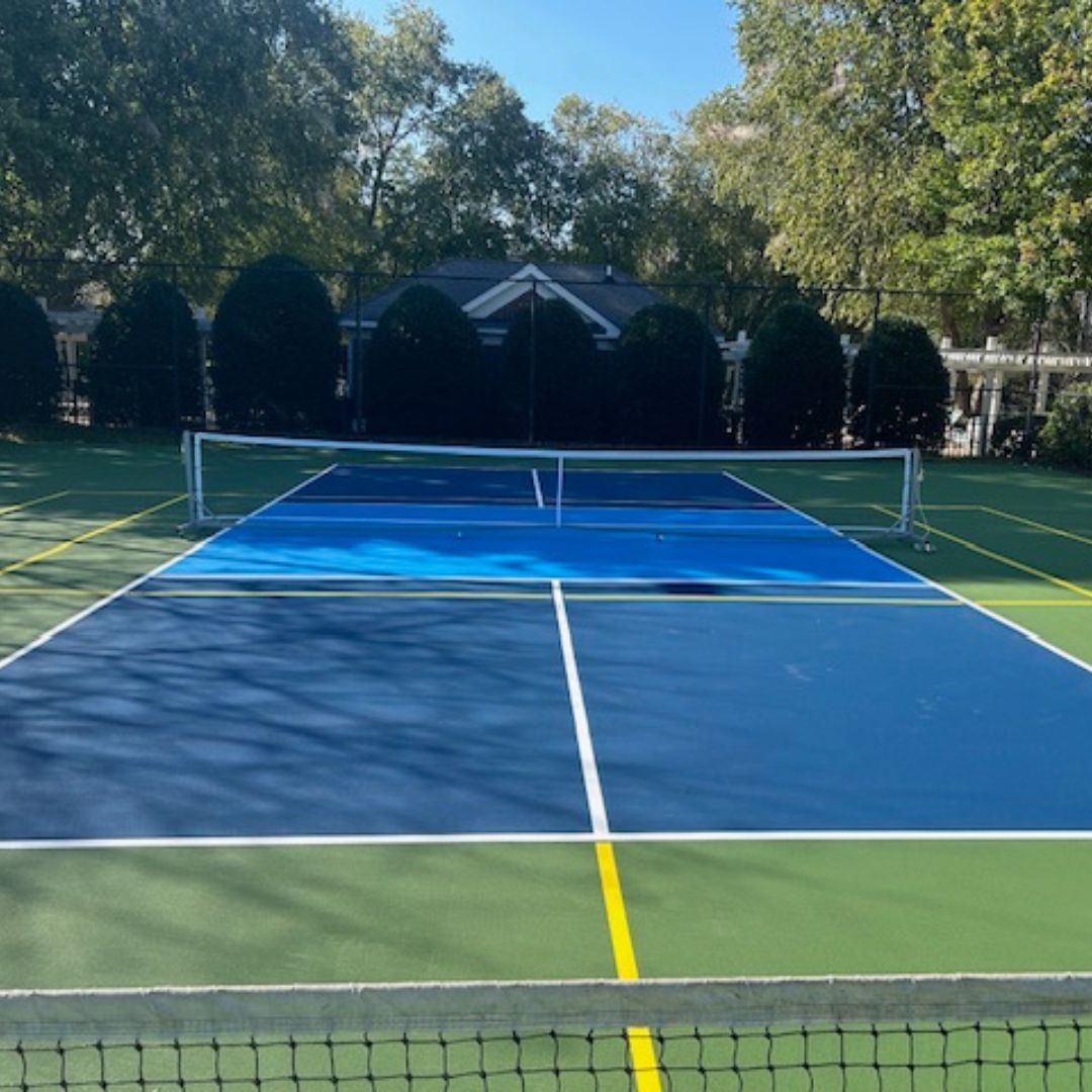 tennis court at The Legends