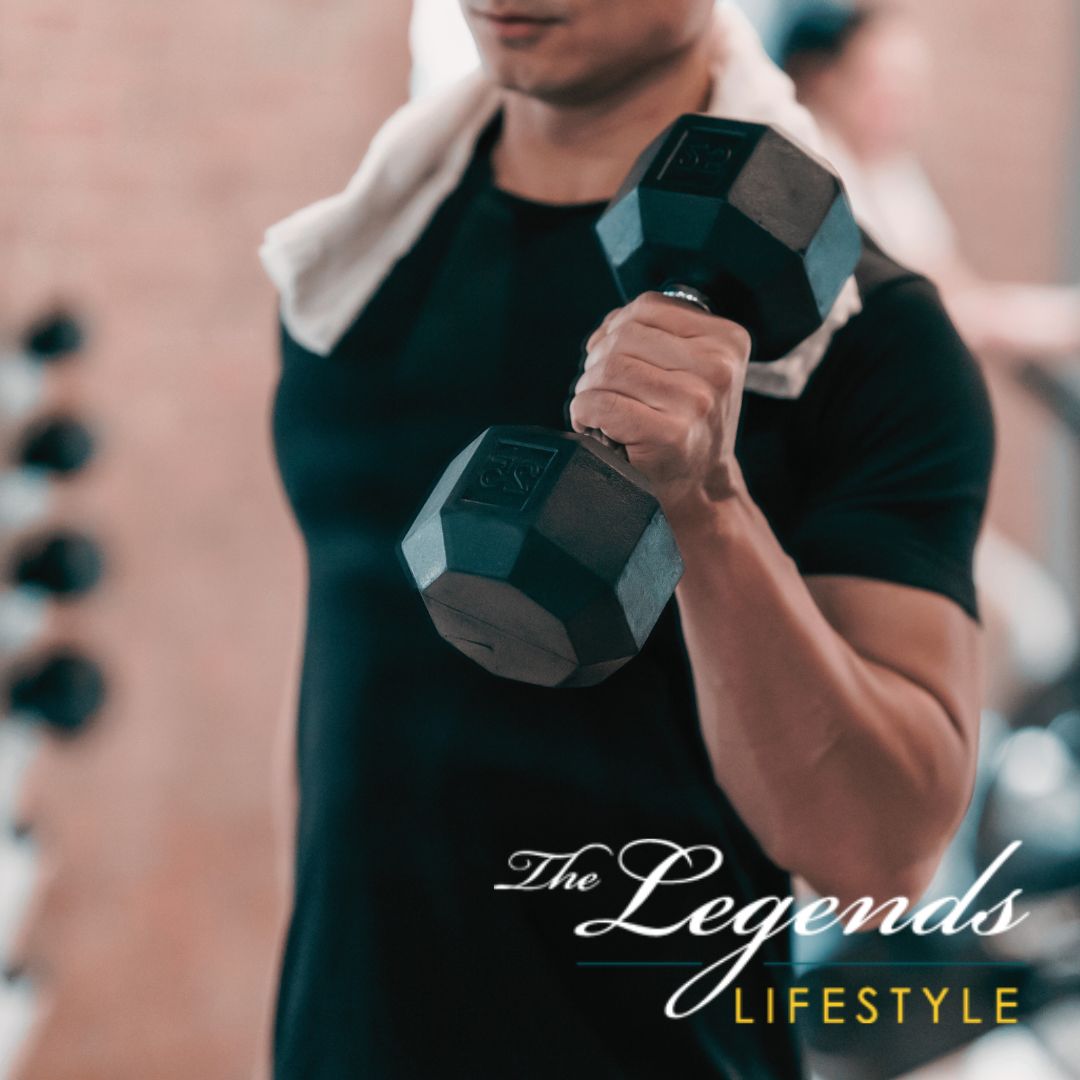 man working out at The Legends