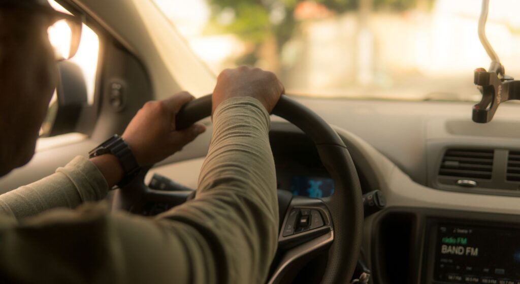 person driving