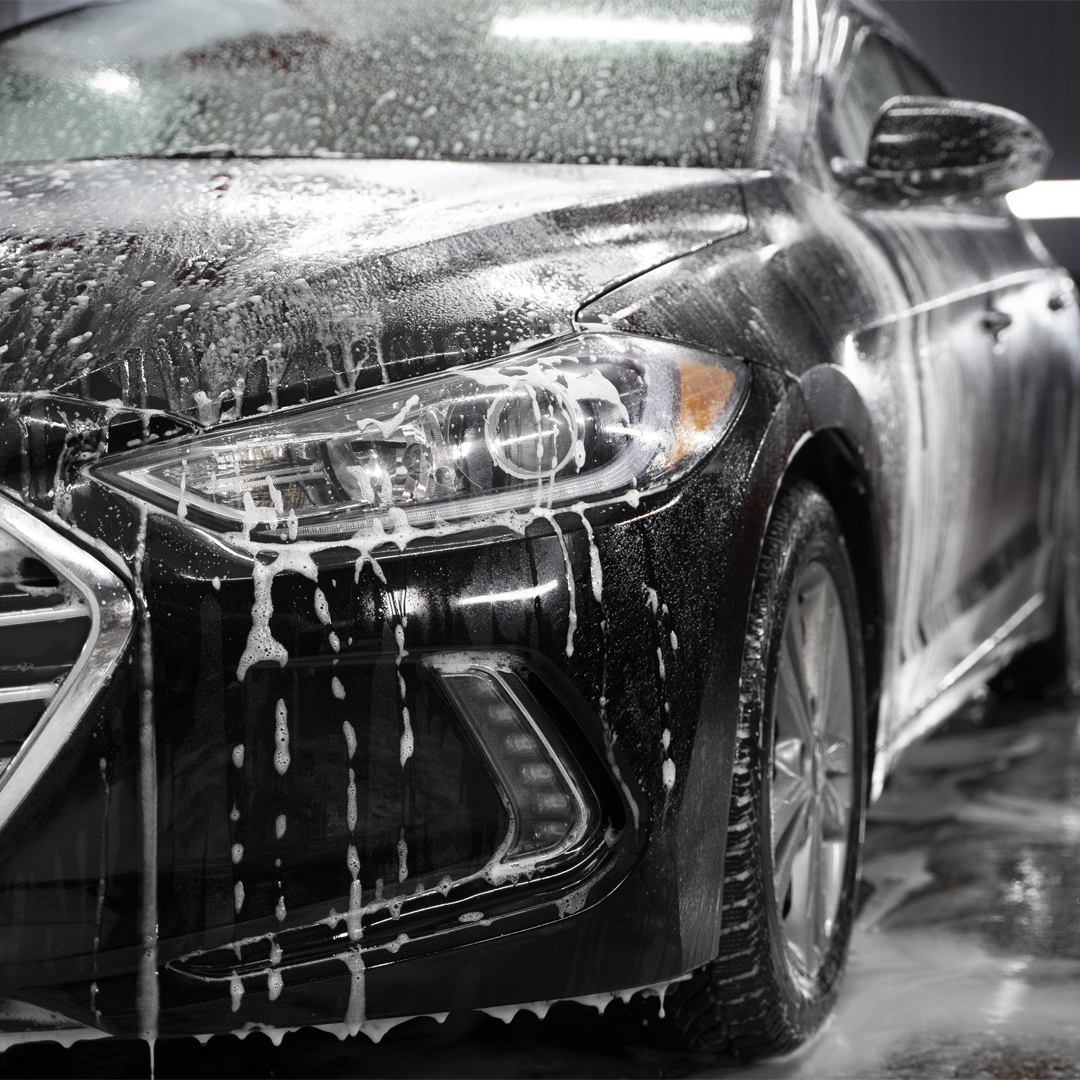 image of a car wash