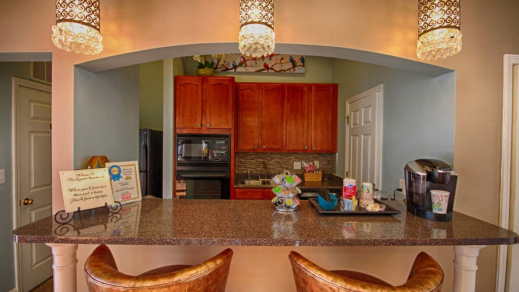 Apartment kitchen in The Legends